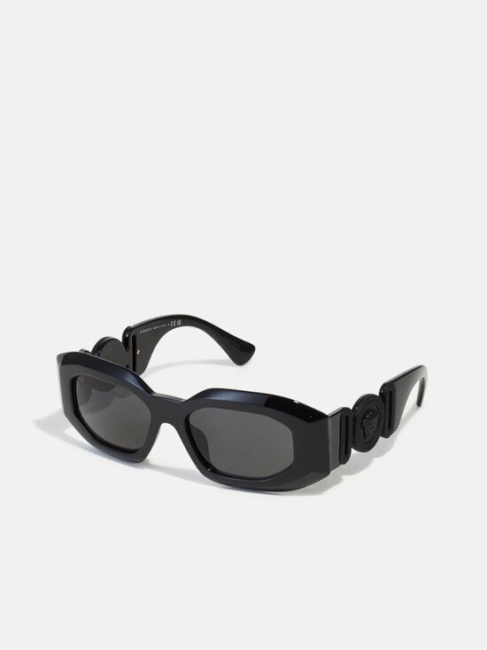 NEW VERSACE VE4425U 5360/87 MEDUSA UNISEX SUNGLASSES BLACK MOD 4425U 536087